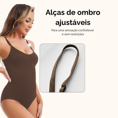 Cinta Modeladora Slimming Waist Trainer - Bodysuit Feminino