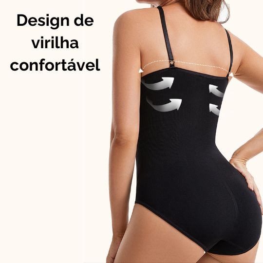 Cinta Modeladora Slimming Waist Trainer - Bodysuit Feminino