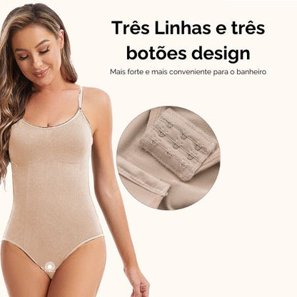 Cinta Modeladora Slimming Waist Trainer - Bodysuit Feminino