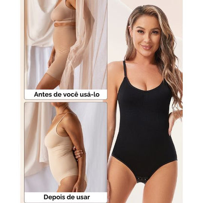 Cinta Modeladora Slimming Waist Trainer - Bodysuit Feminino